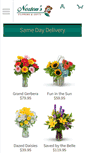 Mobile Screenshot of nortonsflowers.com